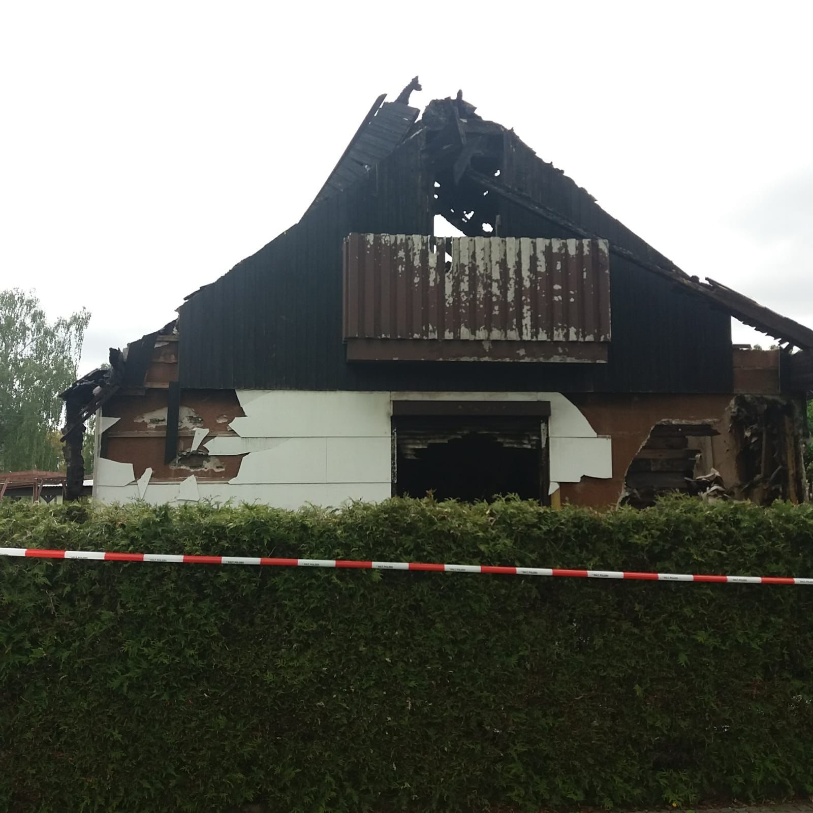 Ein Haus vor dem Abriss