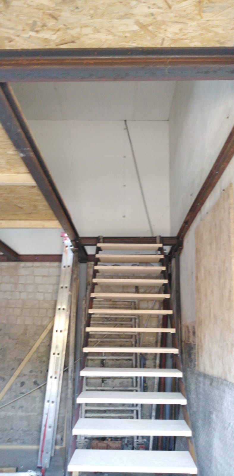 Eine Wohnung die Saniert wird