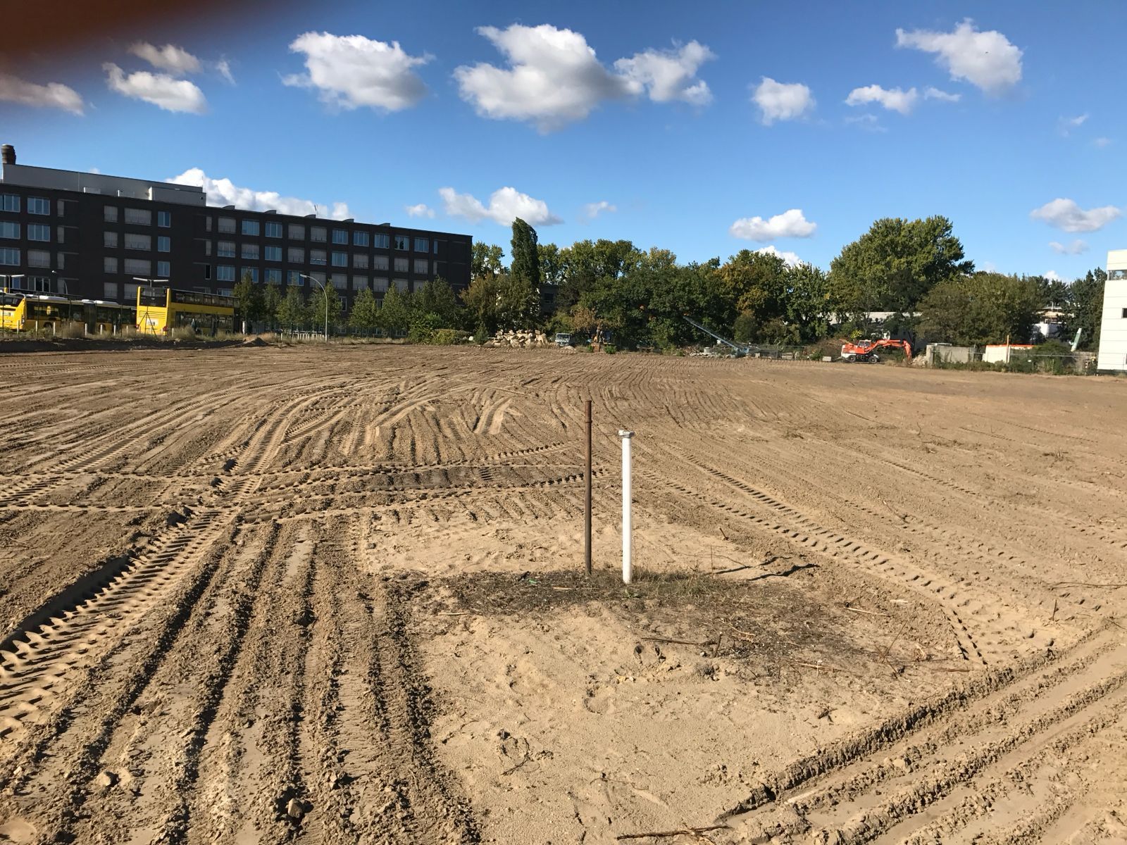 Ein Leeres Grundstück