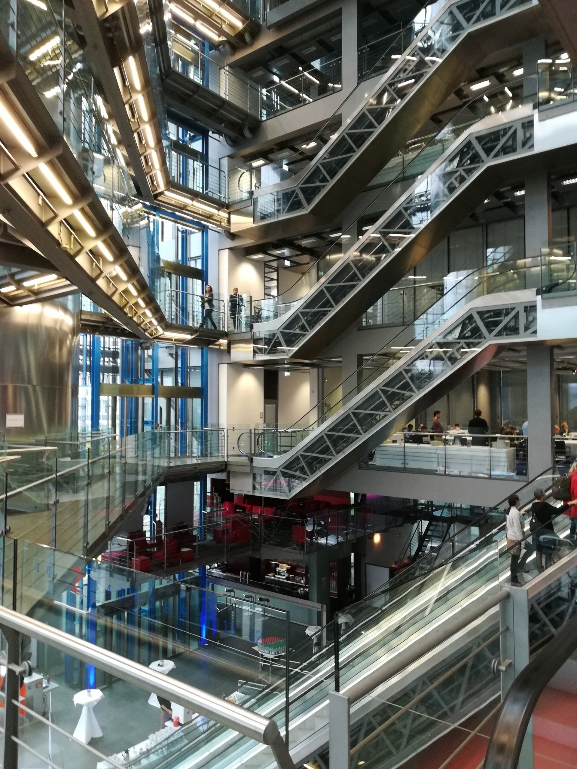 Innenansicht der PMA, Print Media Academy, Heidelberg Die PMA - Print Media Academy in Heidelberg