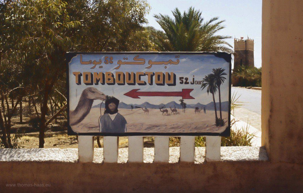 52 Tagesreisen bis Timbuktu... - Dia 1985