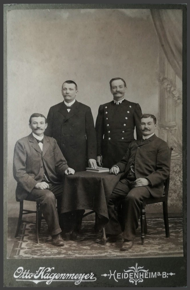 Beamtenfamilie, Portraits, Otto Hagenmeyer, Heidenheim Beamtenfamilie, Portraits, Otto Hagenmeyer, Heidenheim