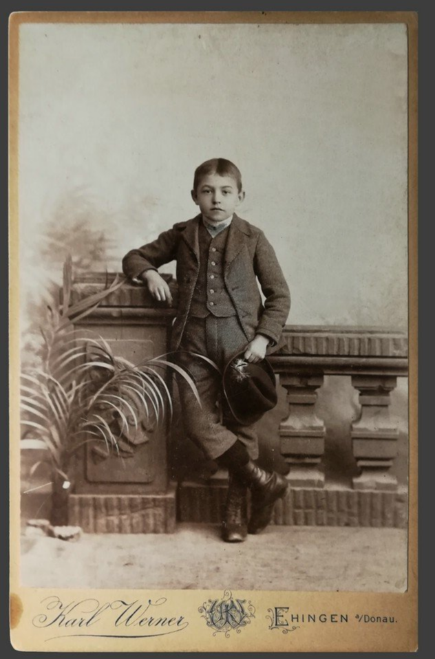Bürgersohn, 1900, Karl Werner, Ehingen/Donau Bürgersohn, 1900, Ehingen/Donau - Karl Werner