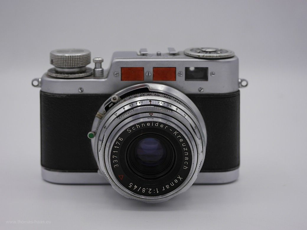 Eine Kamera aus Ulmer Produktion, die Diax Ia, 1952