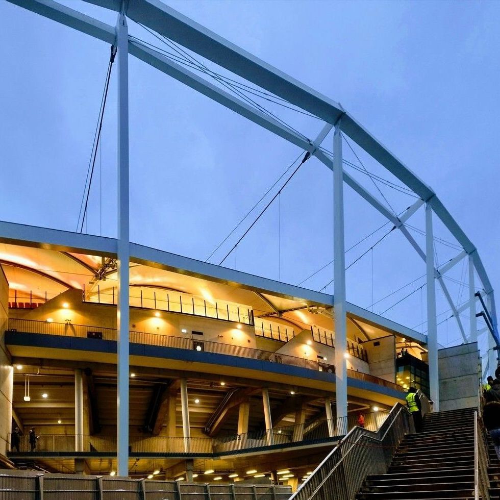 Stuttgart MHP-Arens, Neckarstadion, 2023 Die MHP-Arens in Stuttgart...