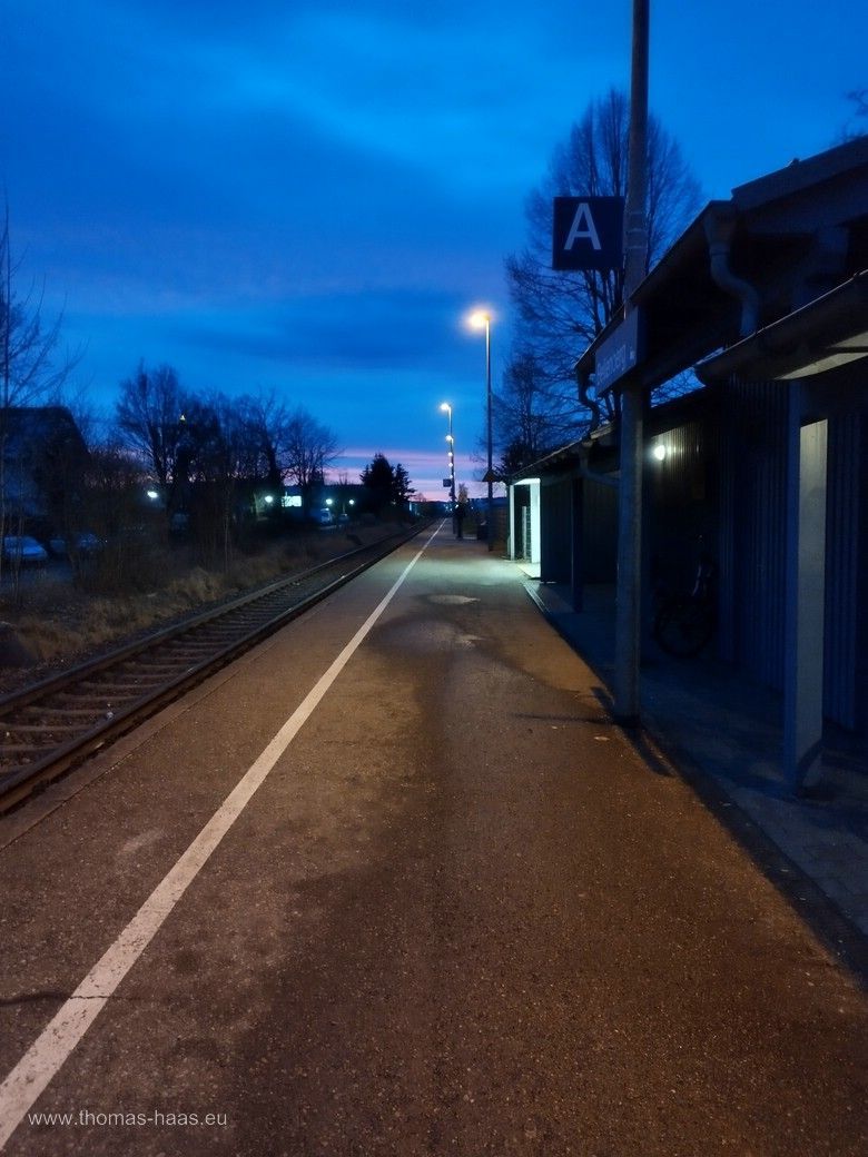 Bahnhof in Bellenberg am 02.10.2025 Bahnhof in Bellenberg am 02.10.2025