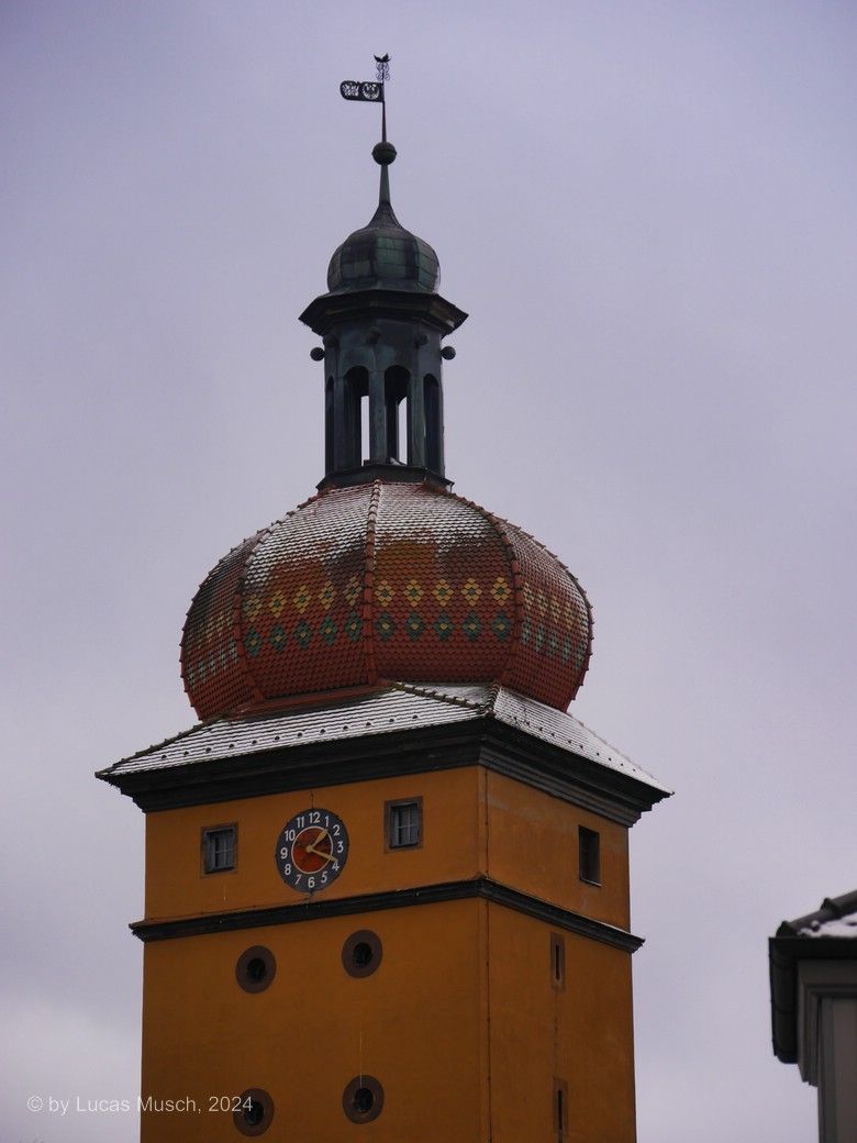 Der Turm vom Segringer Tor in DKB, © by Lucas M. 2024 Der Turm vom Segringer Tor in DKB, © by Lucas M. 2024