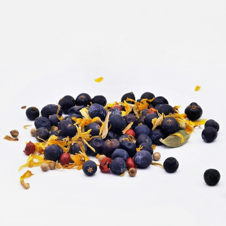 Die Botanicals für einen Gin... Die Botanicals für einen Gin...