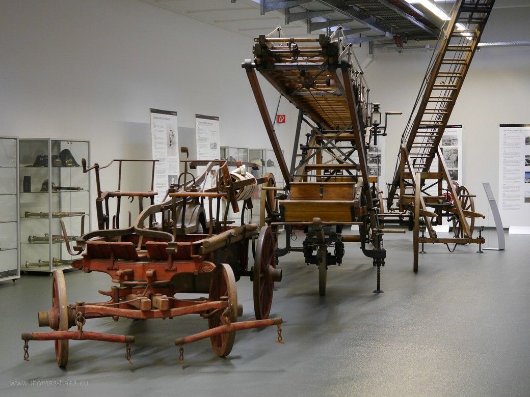 Historische Fuhrwerke und Feuerwehrleitern, Januar 2022 Historische Fuhrwerke und Feuerwehrleitern, Januar 2022