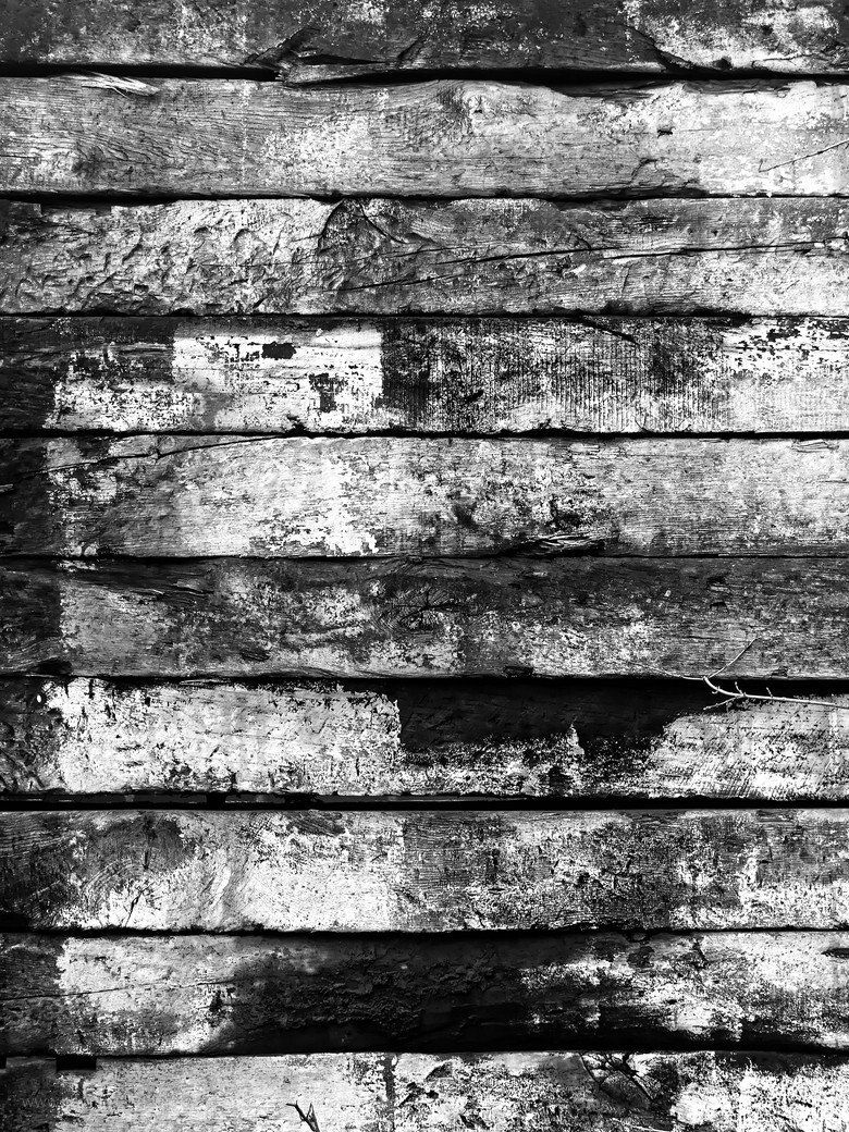 Hintergrundgedanke 6 Holzstruktur in s/w Hintergrundgedanke 6