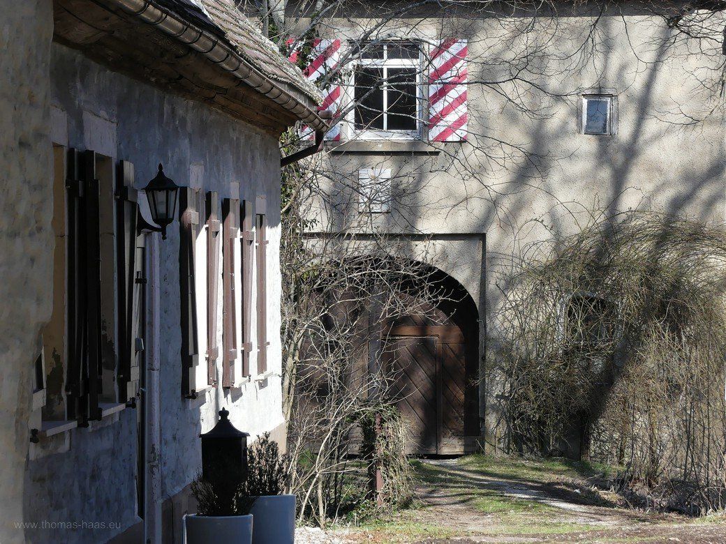 Der Blick durch das Torhaus, Lauterburg, 2021 Der Blick durch das Torhaus, Lauterburg, 2021