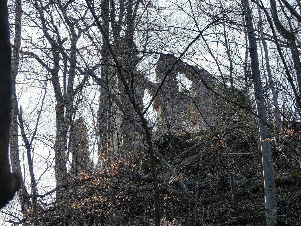 Burgruine Lauterburg, 2021 Burgruine Lauterburg, 2021