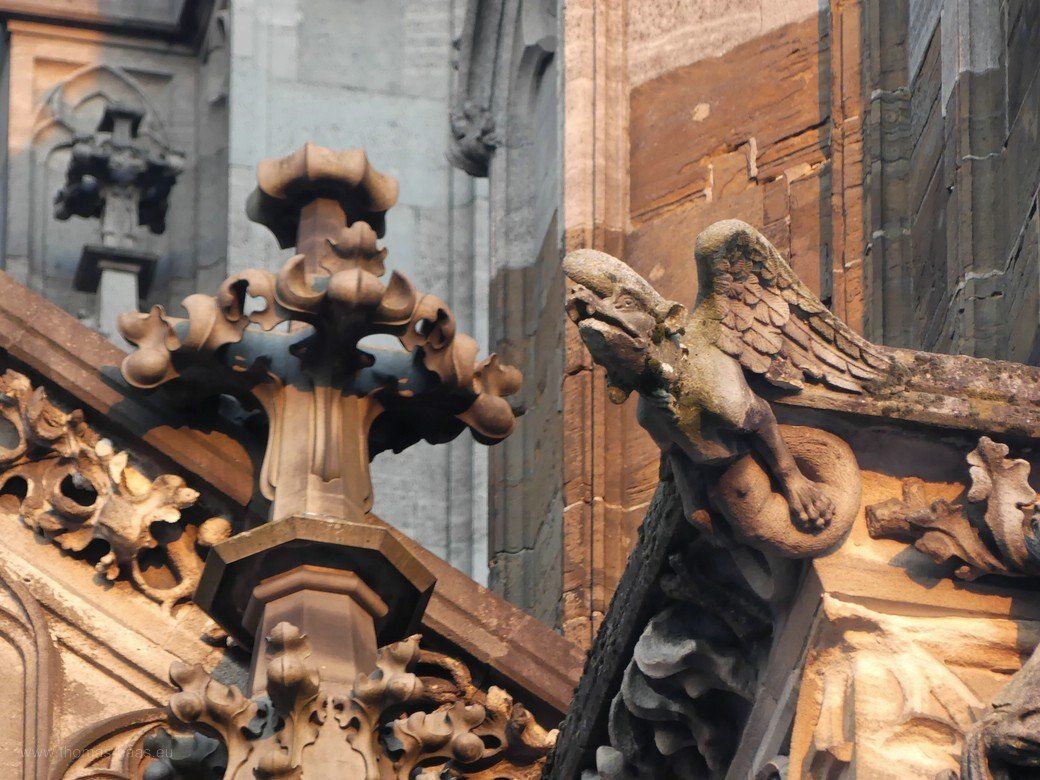 Ulmer Münster - Westfassade im Abendlicht, 2022 Ulmer Münster - Westfassade im Abendlicht, 2022