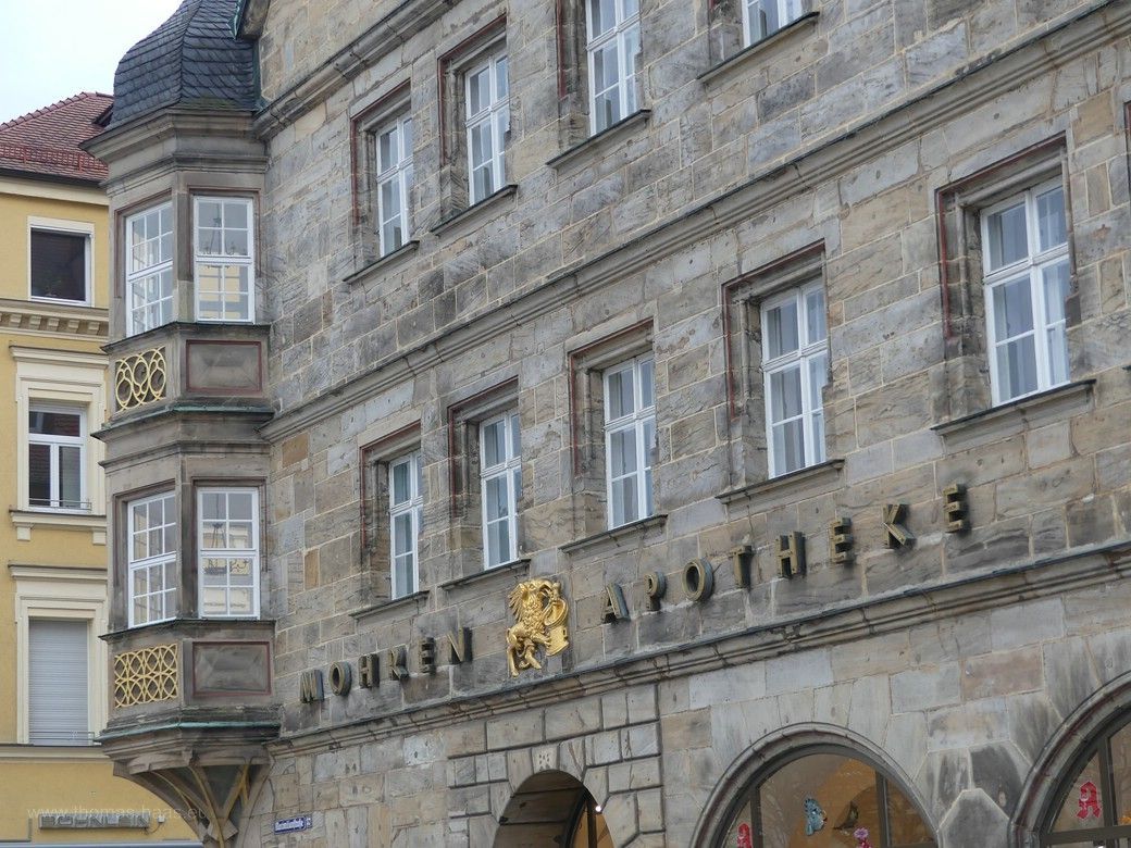 Bayreuth die „Mohren-Apotheke“