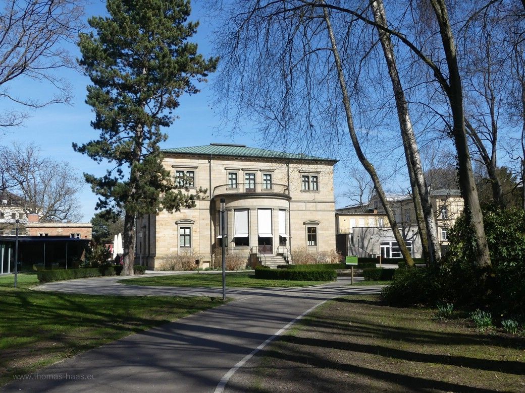 Haus Wahnfried, Rückseite vom Hofgarten, 2023 Haus Wahnfried, Rückseite vom Hofgarten, 2023