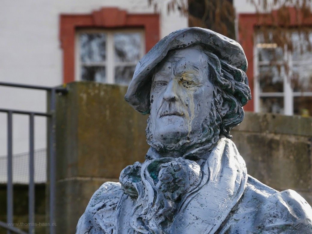 Wagner-Denkmal in Bayreuth, 2023 Kulturteil in Bayreuth, 2023 - Herr Wagner...