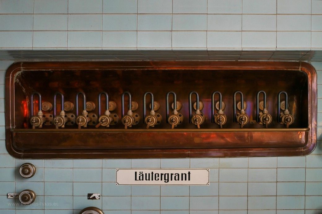 Der Läutergrant aus der Brauerei, Maisel, Bayreuth, 2023 Bierkultur aus der Bier-Erlebnis-Welt der Brauerei Maisel, Bayreuth