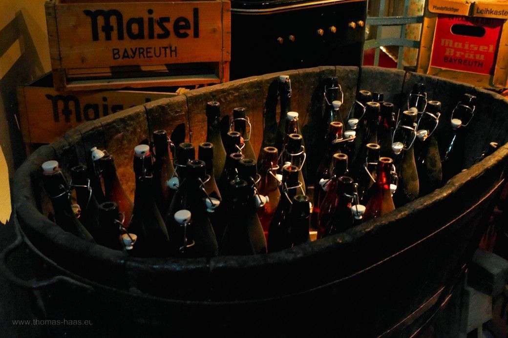 Bottich zur Flaschenreinigung...