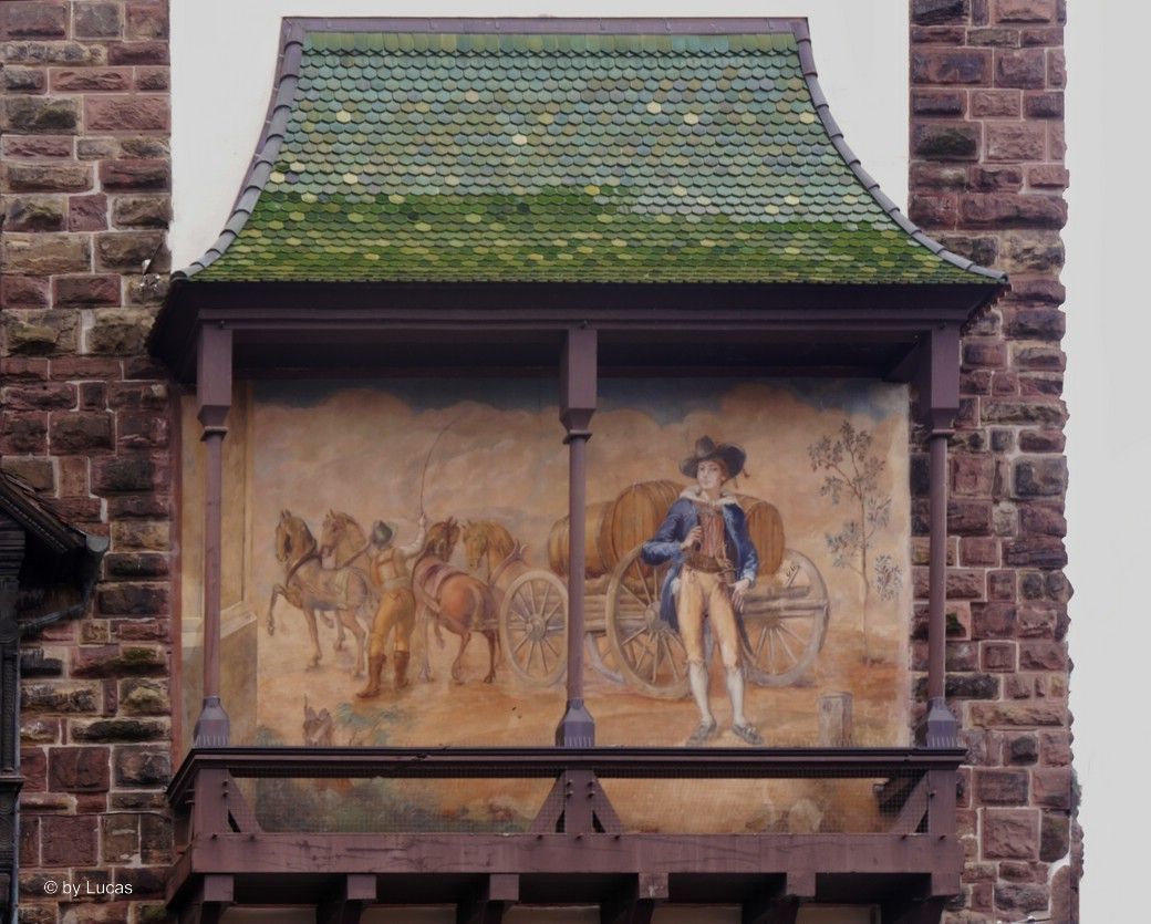 Hier wurde das Motiv in Luminar und GIMP nachbearbeitet, wichtig war das Entzerren in GIMP, © by Lucas 2025