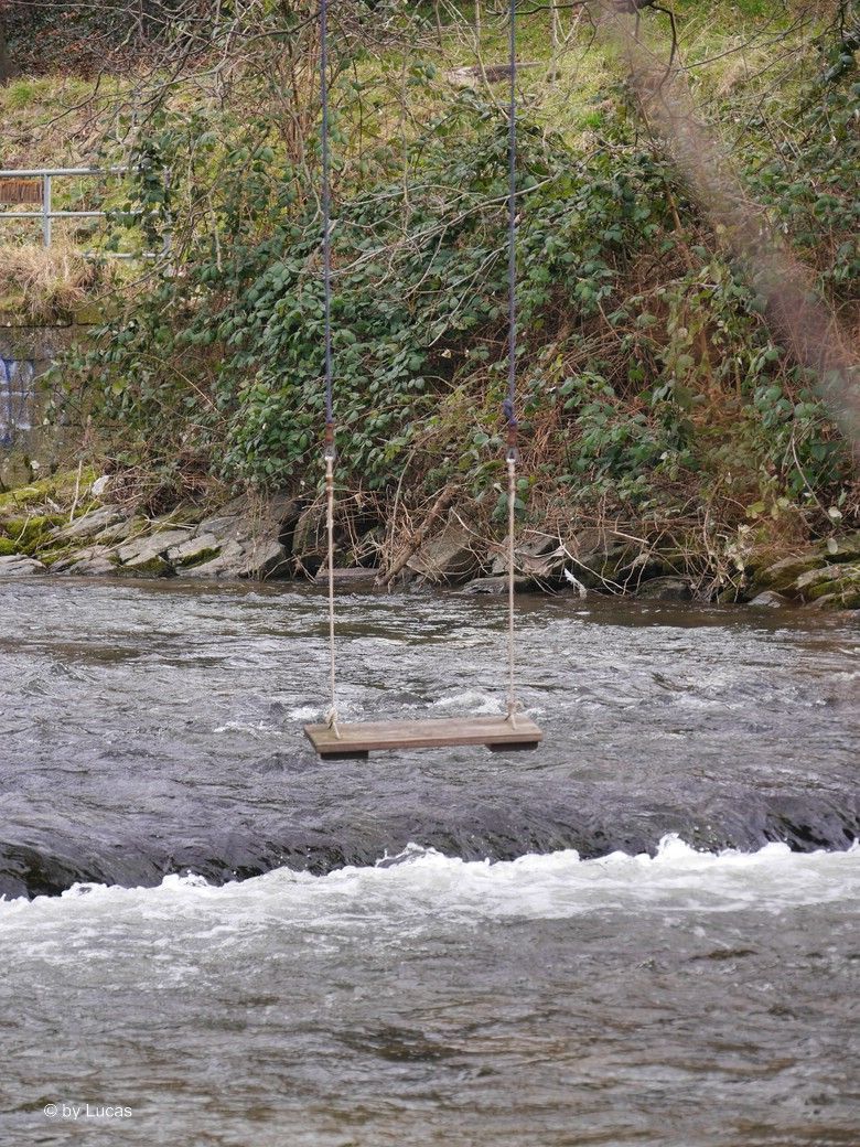 Schaukel über der Dreisam... © by Lucas M. Schaukel über der Dreisam... © by Lucas M.