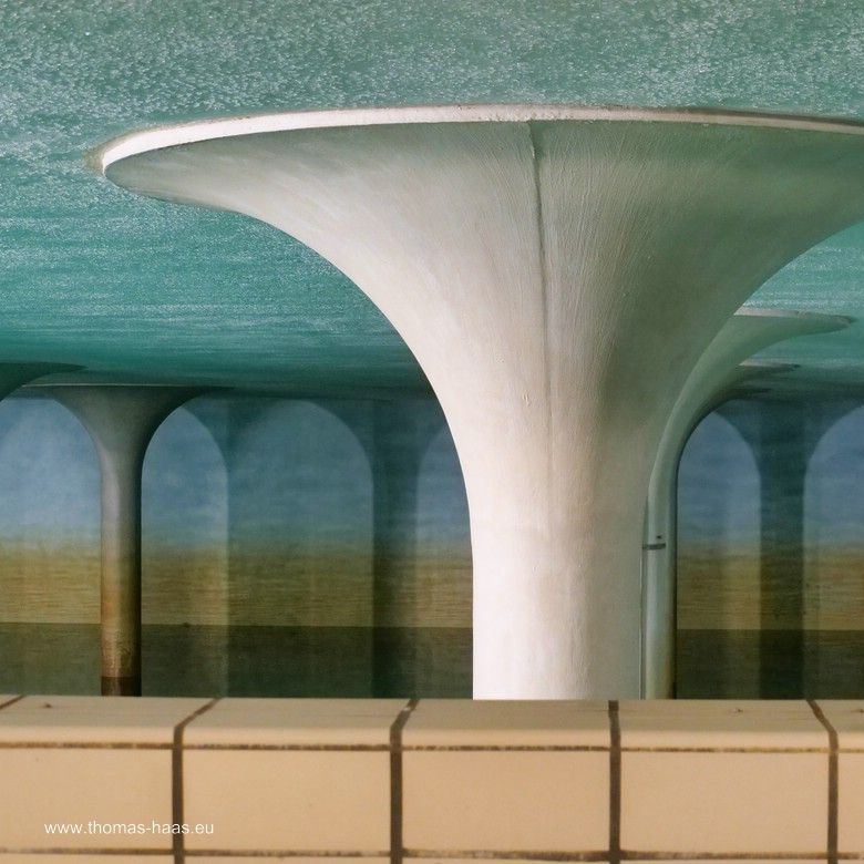 Wasserbecken im Wasserwerk... Wasserbecken im Wasserwerk...