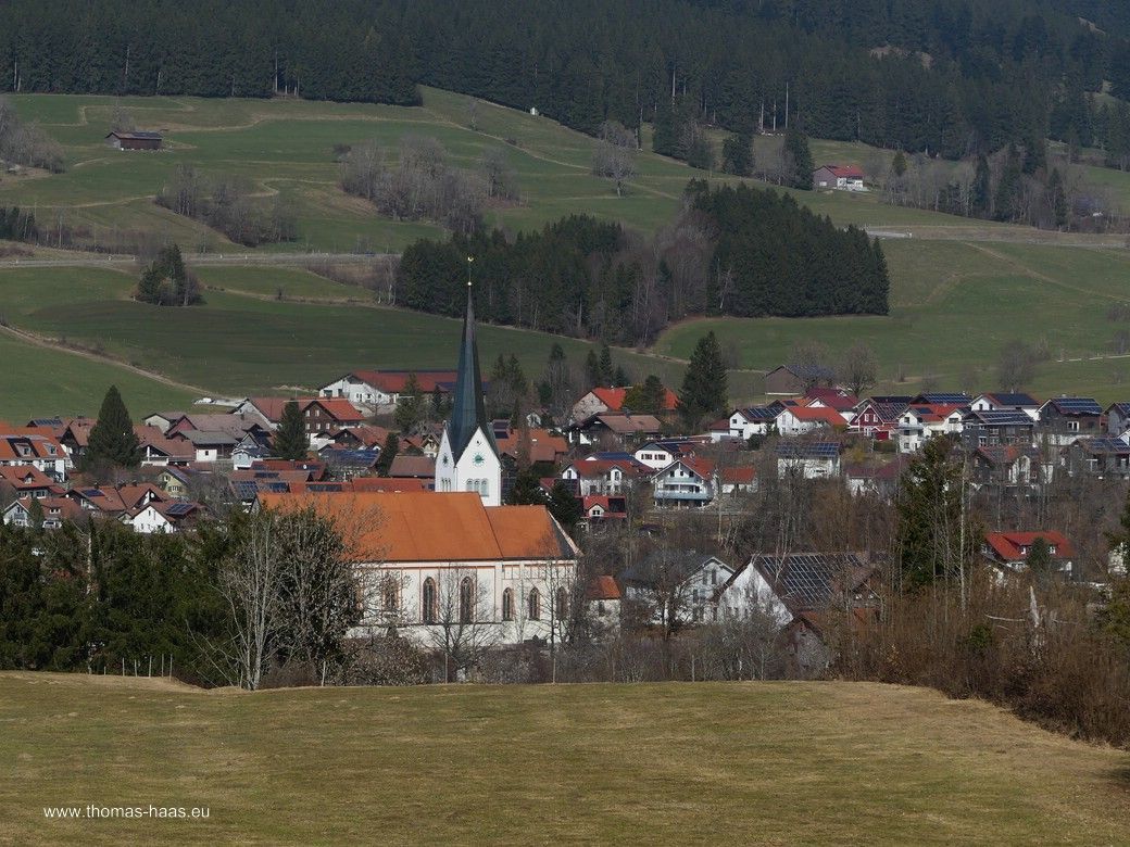 Der Blick auf Weitnau... Der Blick auf Weitnau...