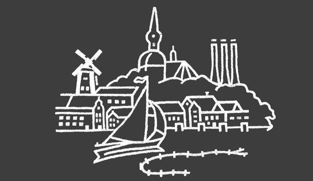 Wandmalerei Kappeln an der Schlei