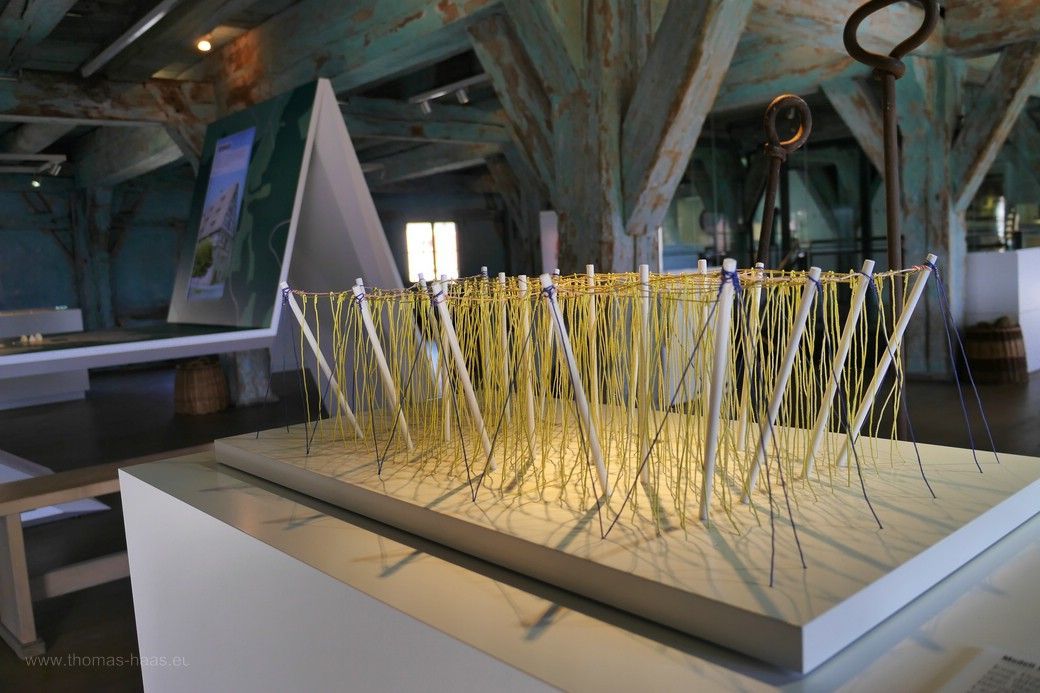 Das Spalter Gerüst im Modell, Museum Spalt, 2023 Das Spalter Gerüst im Modell, Museum Spalt, 2023