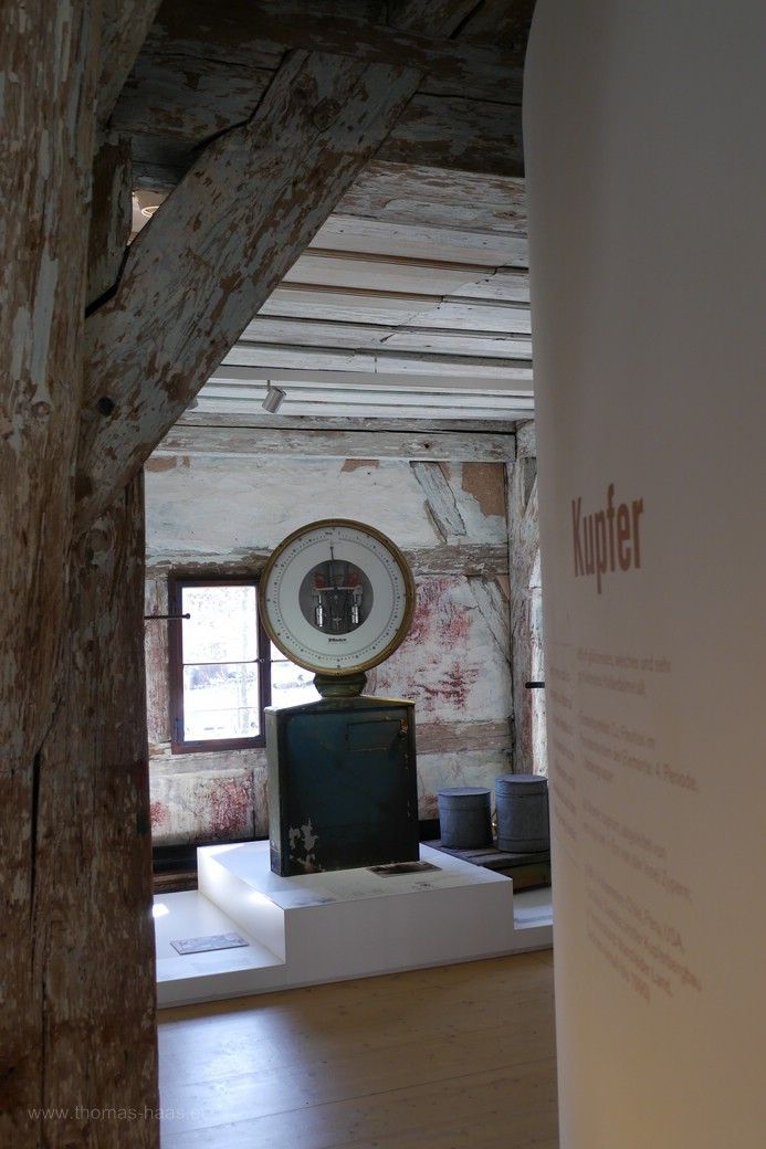 Hopfenwage im Museum, 2023.