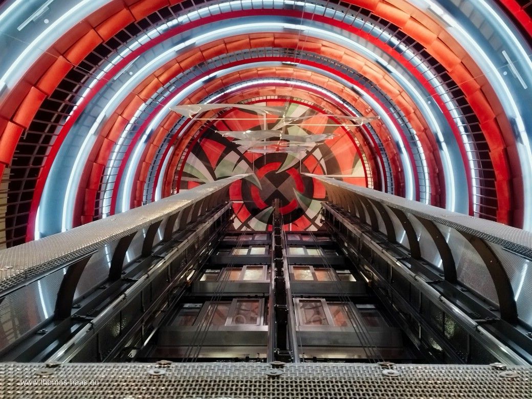 Treppe der Zentralbibliothek Ulm, Architekturführung 2025 Treppe der Zentralbibliothek Ulm, Architekturführung 2025