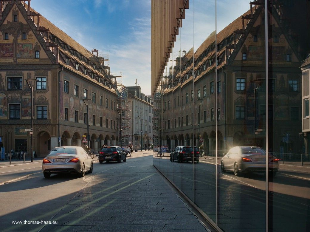 Bewegung: Mobilität und der Wandel im Stadtbild, Ulm, Neue Mitte Bewegung: Mobilität und der Wandel im Stadtbild, Ulm, Neue Mitte