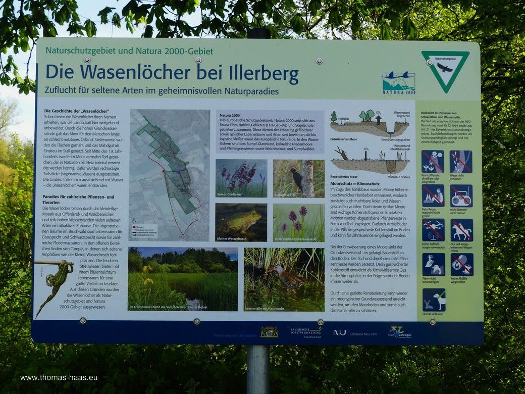 Lageplan und Gebietsbeschreibung, Wasenlöcher bei Illerberg, 2025 Lageplan und Gebietsbeschreibung, Wasenlöcher bei Illerberg, 2025