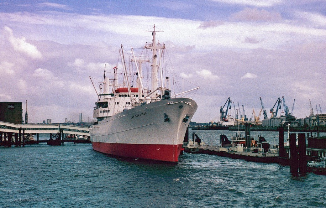 Die Cap San Diego in Hamburg... Die Cap San Diego in Hamburg...