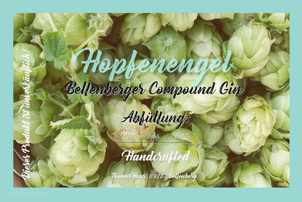 Etikett Bellenberger Hopfenengel, 2022 Etikett Bellenberger Hopfenengel, 2022