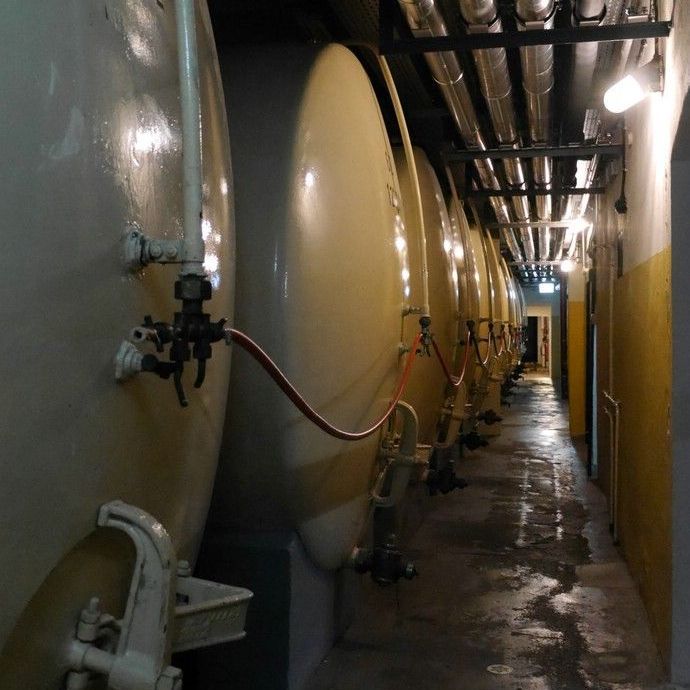 Bierlagertanks, Maisel, Bayreuth, 2023 Bierlagertanks, 2023
