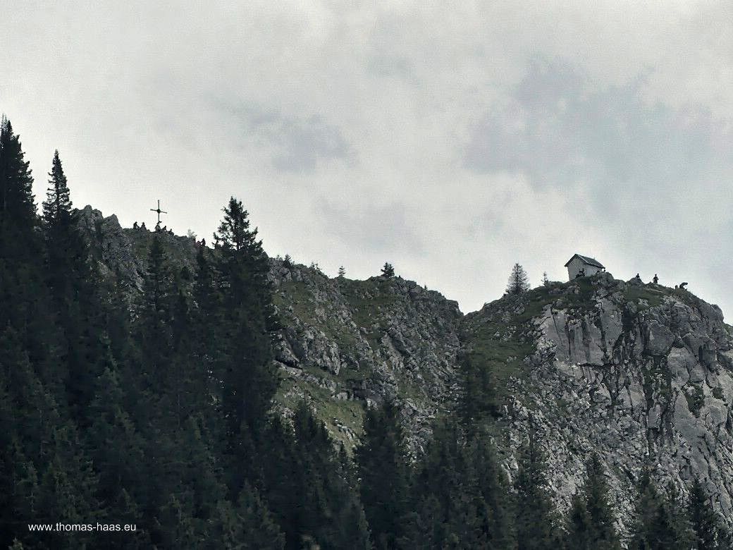Das Reiseziel: Der Brünnstein, 1.634 m, Mangfallgebirge Das Reiseziel: Der Brünnstein, 1.634 m, Mangfallgebirge