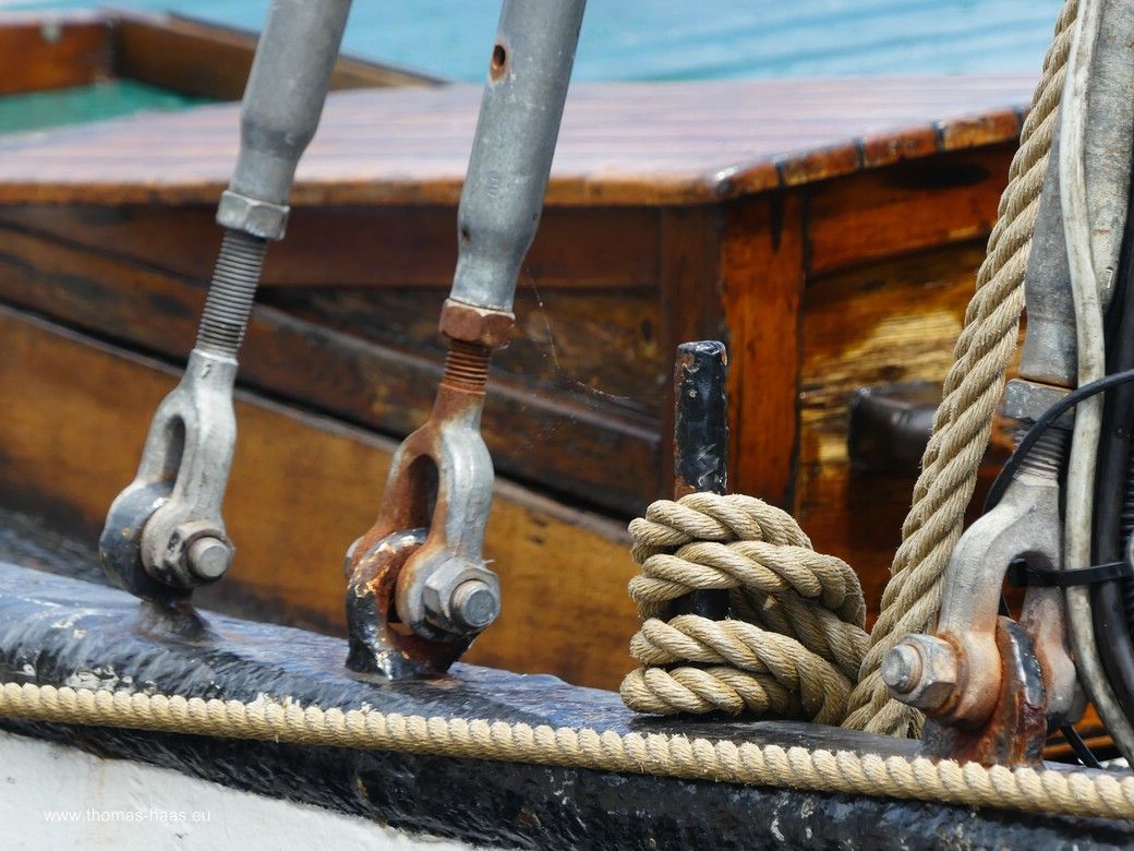 Takelage an der Petrine, Juni 2025 Takelage an der Petrine, Juni 2025