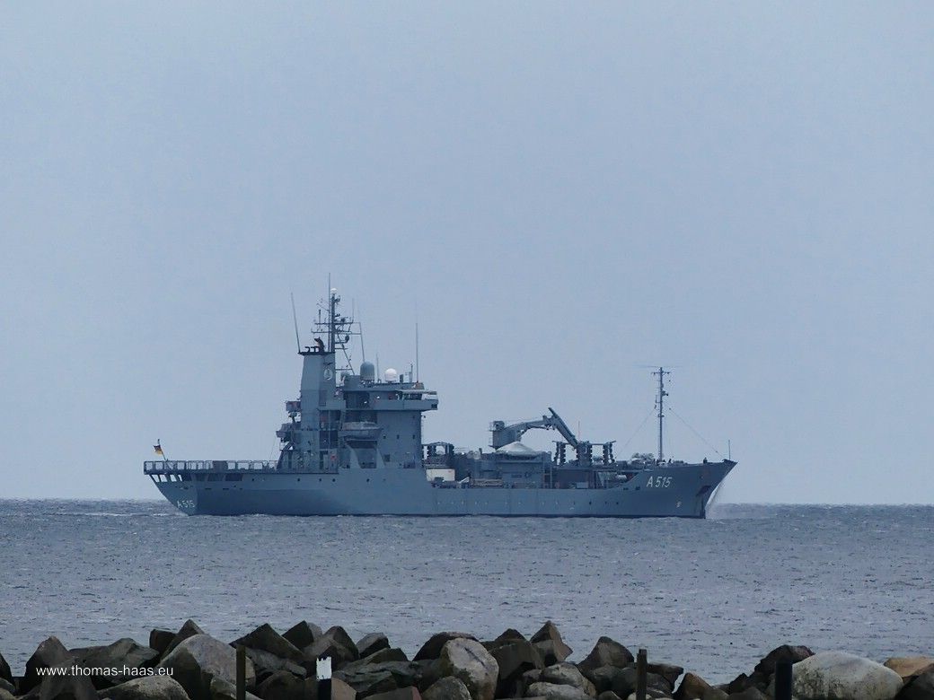 A515 - Tender Main, Heimathafen Eckernförde, 1. Ubootgeschwader A515 - Tender Main, Heimathafen Eckernförde, 1. Ubootgeschwader