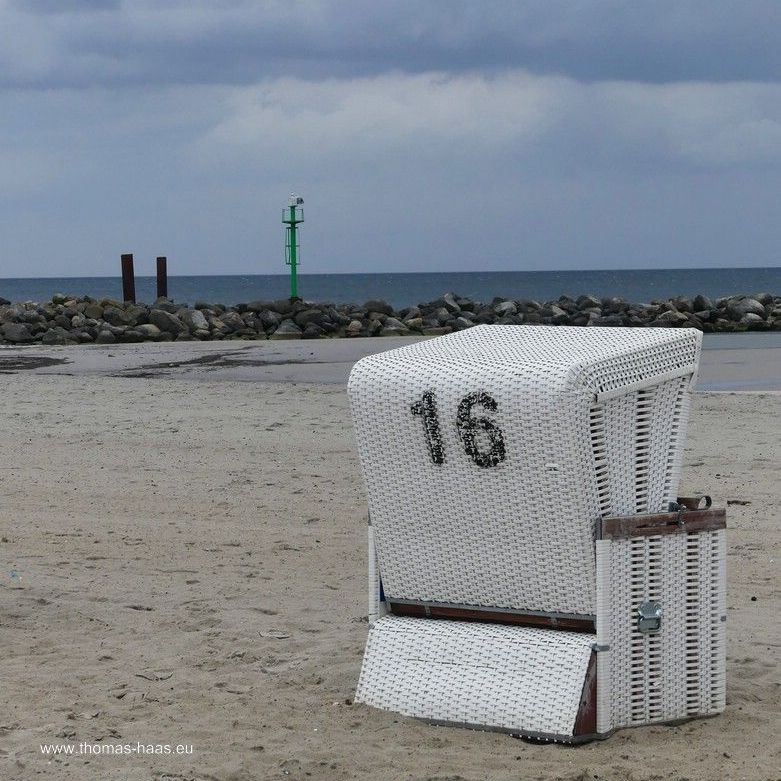 ...Strandkorb in Damp!