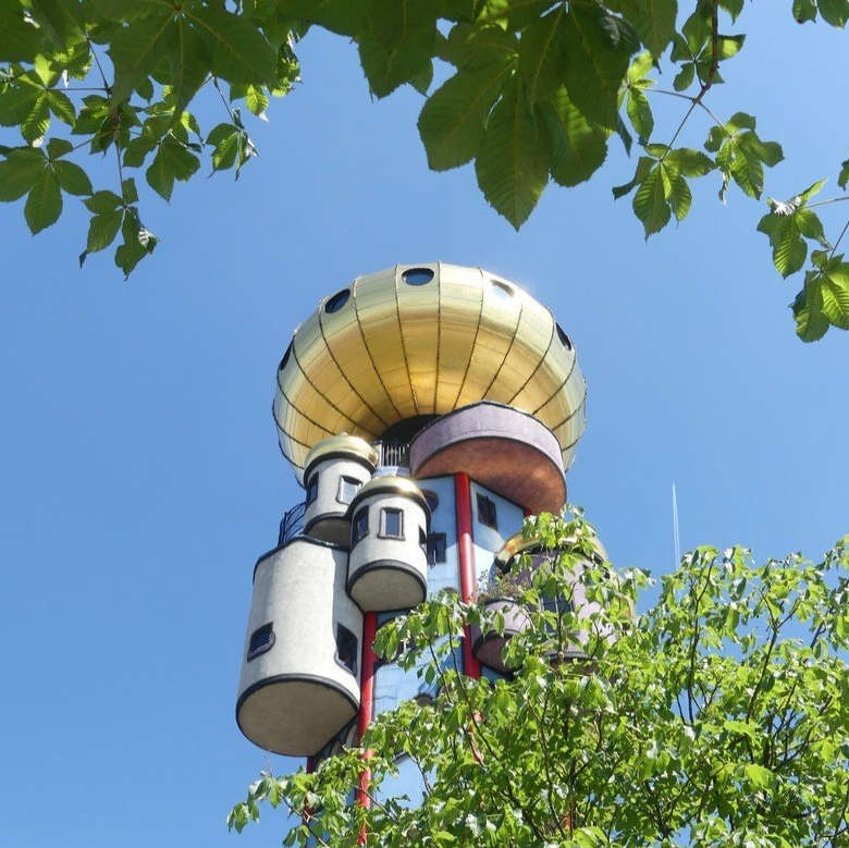 Turm nach Hundertwasser, Abensberg, 2022 Kuchlbauerturm, 022