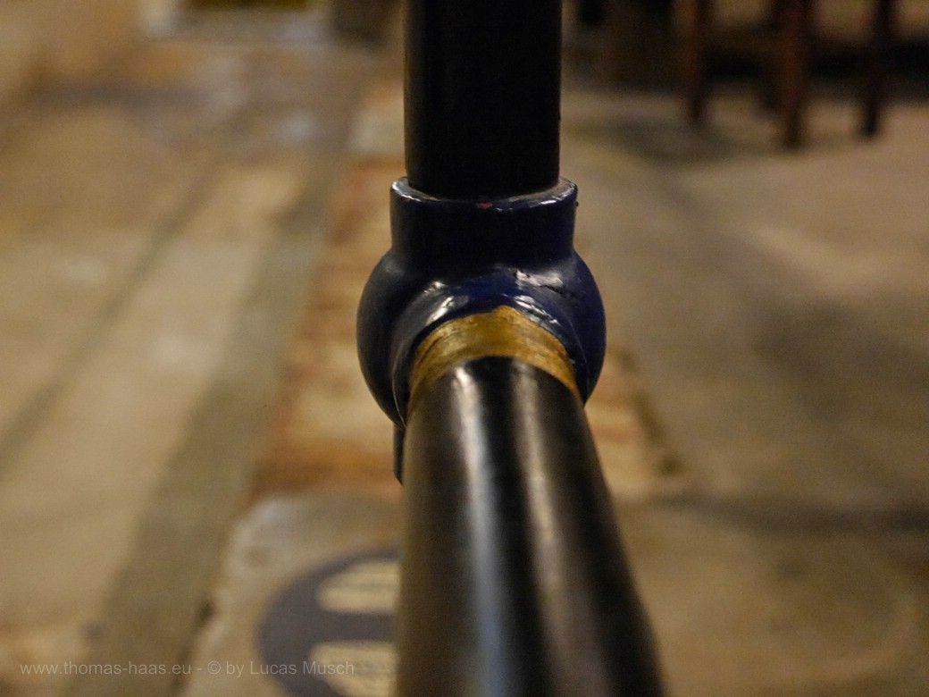 Geländer in der „Kleinen Brauerei Geländer in der „Kleinen Brauerei