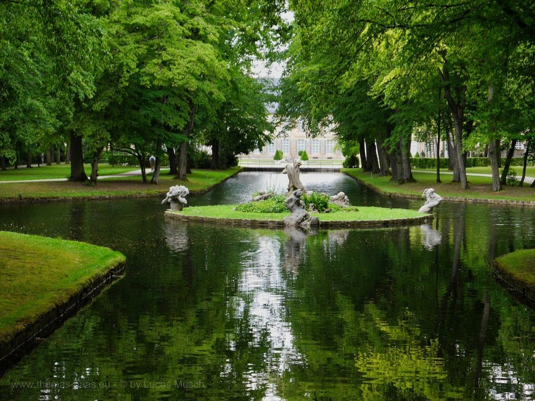 Bayreuth, Hofgarten, Wasserachse - © by Lucas Musch, 2023