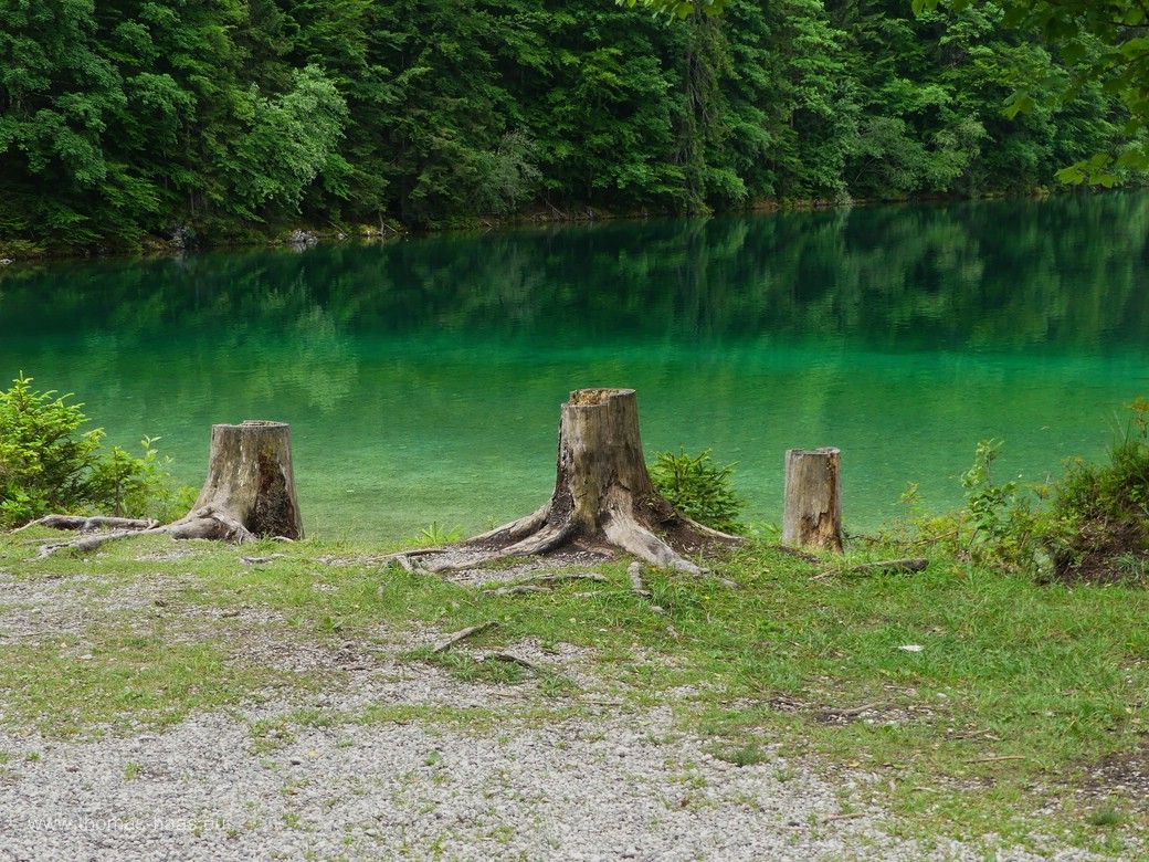 Badestelle am Eibsee, Juni 2024 Badestelle am Eibsee, 2024