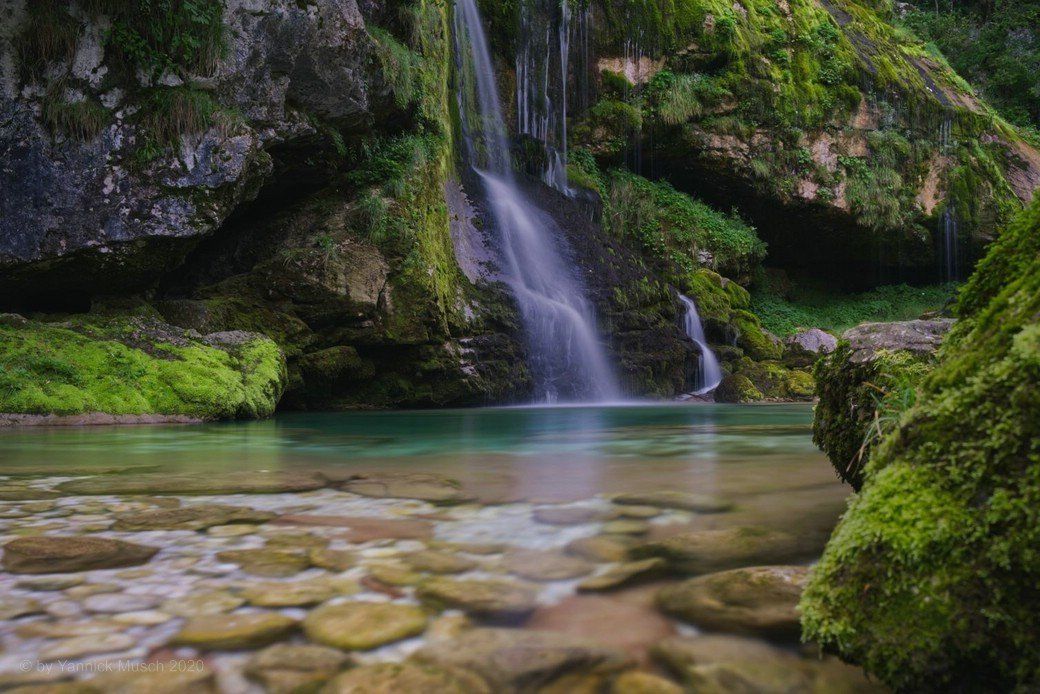 Polfilter und Virje-Wasserfall... Polfilter und Virje-Wasserfall...