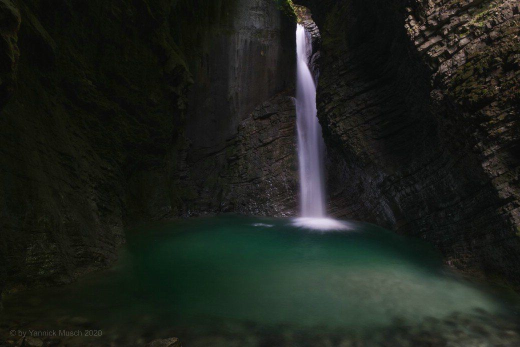 Mit dem Polfilter am Kozjak-Wasserfall... Mit dem Polfilter am Kozjak-Wasserfall...