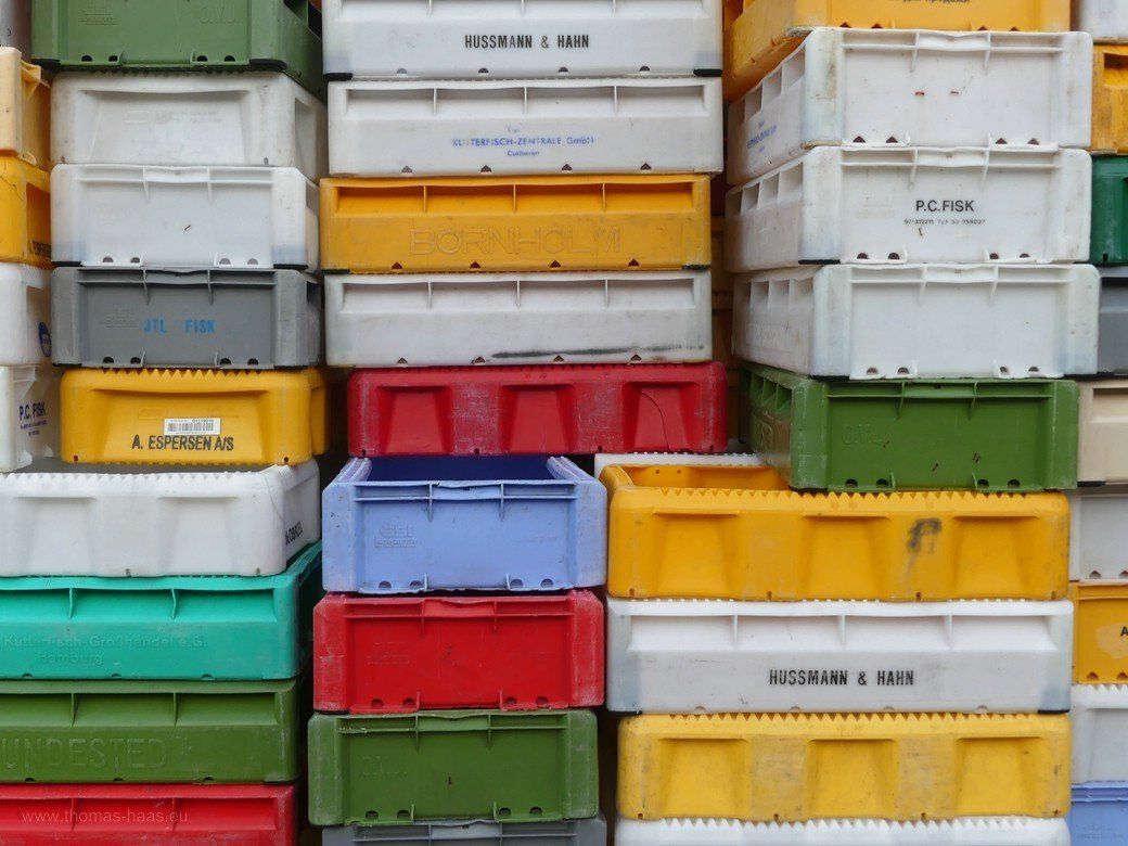 Transportboxen wie Legosteine!