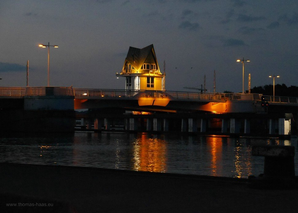 Brückenwärterhaus, Schleibrücke, Kappeln, Juli 2021 Brückenwärterhaus, Schleibrücke, Kappeln, Juli 2021