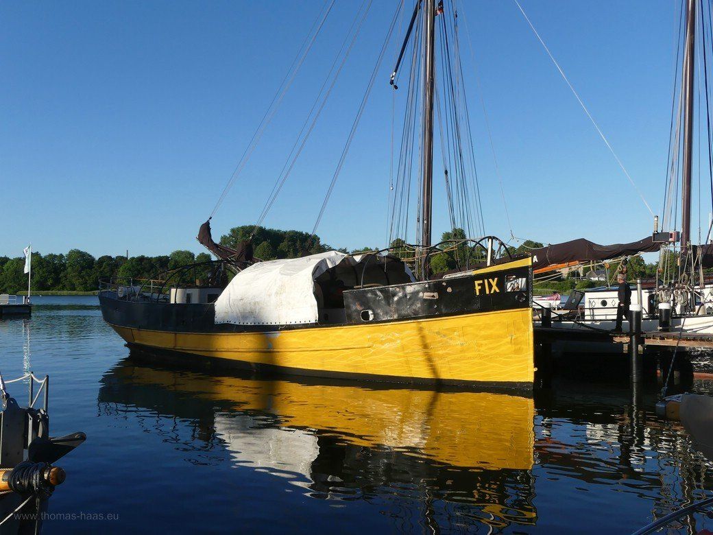 Die FIX im Museumshafen Kappeln, Juli 2022 Die FIX im Museumshafen Kappeln, Juli 2022
