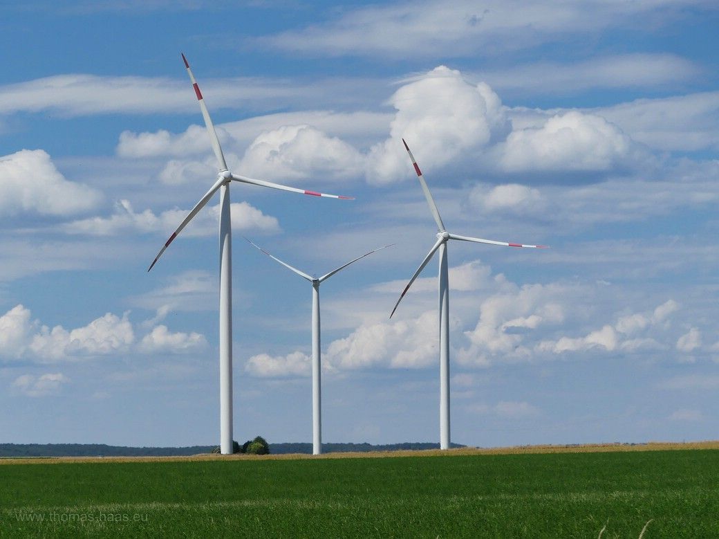 Bild des Monats, September 2023 - Landschaft mit Windrädern auf der Alb... Bild des Monats, September 2023, Landschaft auf der Alb, 2023