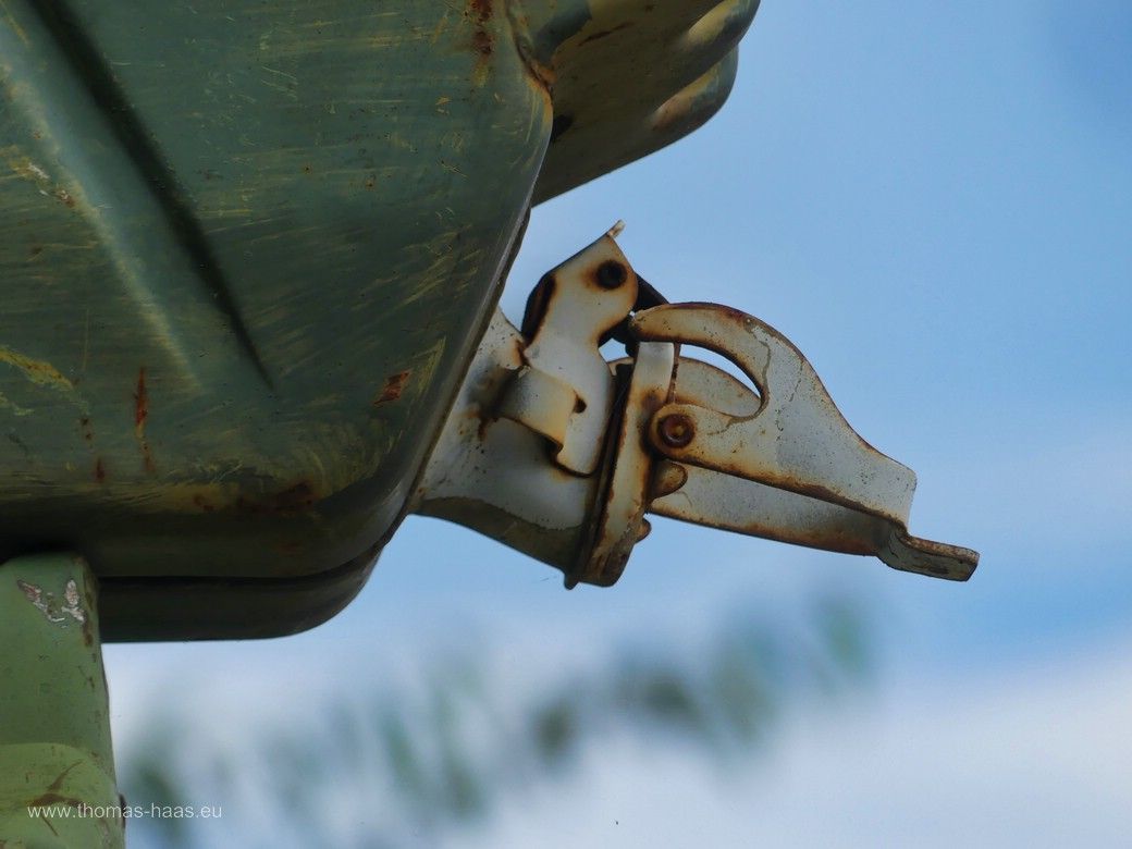 Kunstwerk „Tanksäule“ von Guido Weggemann, LGS Wangen, 2024